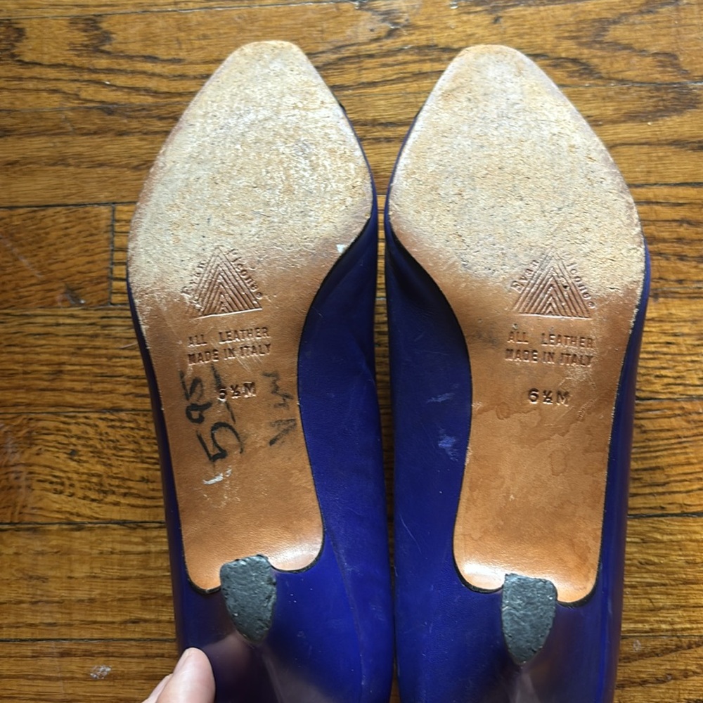VTG Evan Picone • leather kitten heel - Picture 4 of 6